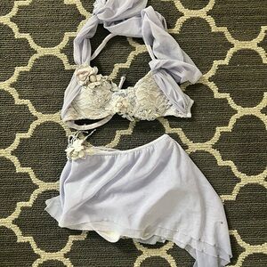 Girls dance costume